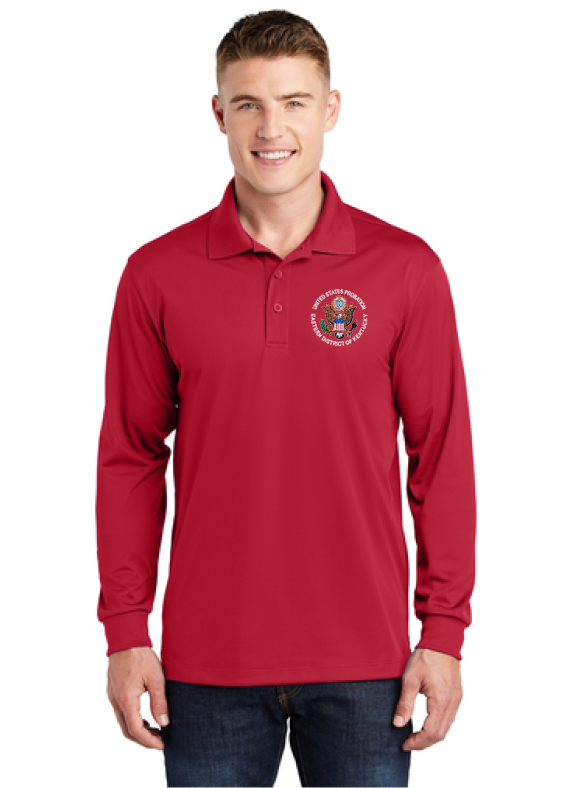 Sport-Tek® Long Sleeve Micropique Sport-Wick® Polo - KYEP