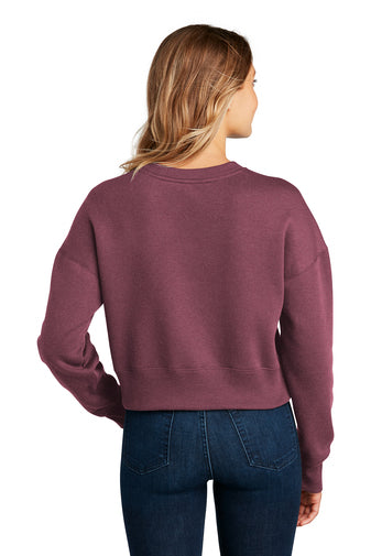 District® Women’s Perfect Weight® Fleece Cropped Crew - SDofOhio