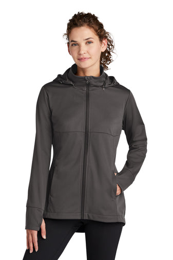 Sport-Tek® Ladies Hooded Soft Shell Jacket - KYEP