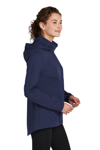 Sport-Tek® Ladies Hooded Soft Shell Jacket - KYEP