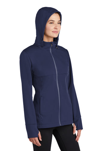 Sport-Tek® Ladies Hooded Soft Shell Jacket - KYEP