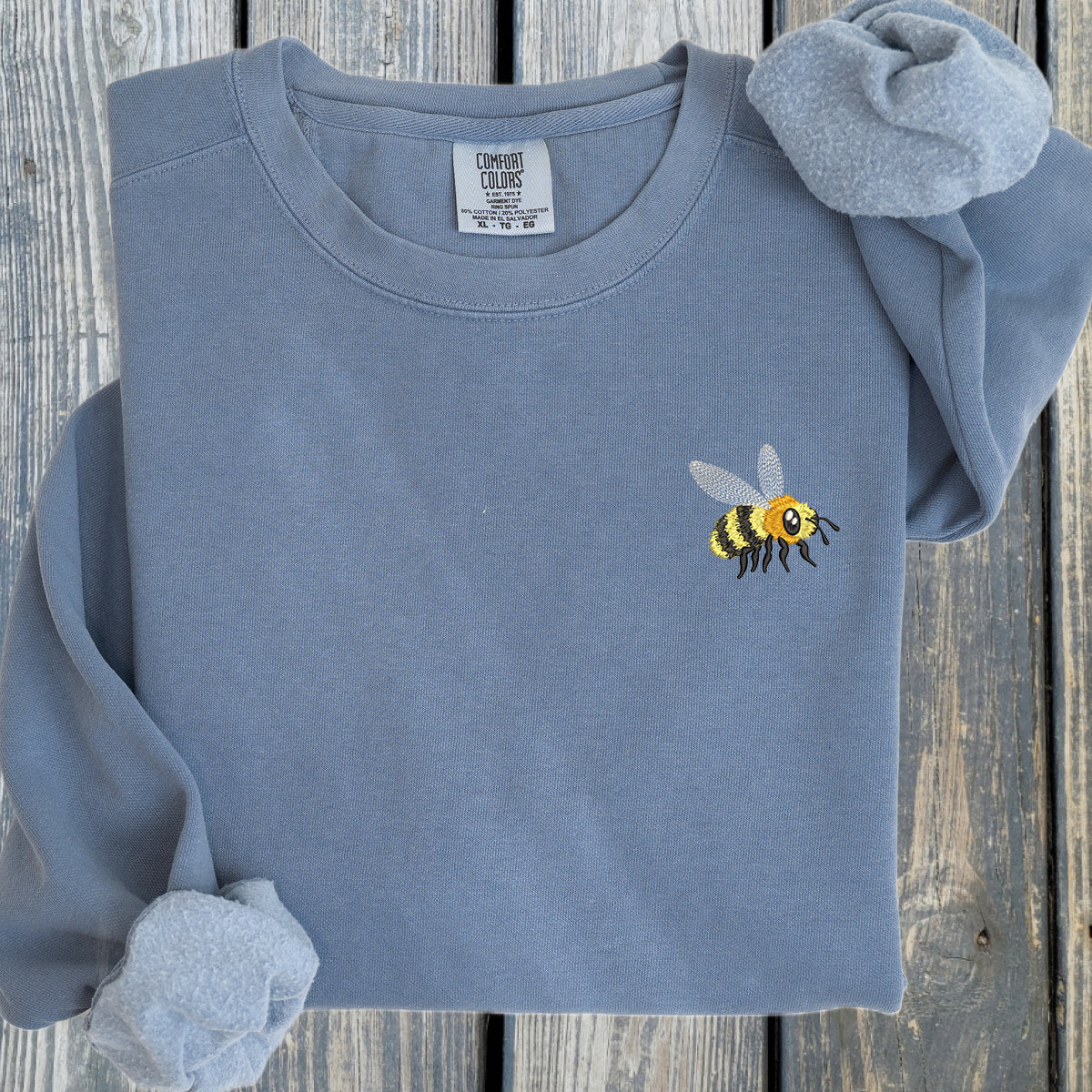 FuzzyBuzzyBee - Comfort Colors ® Ring Spun Crewneck Sweatshirt