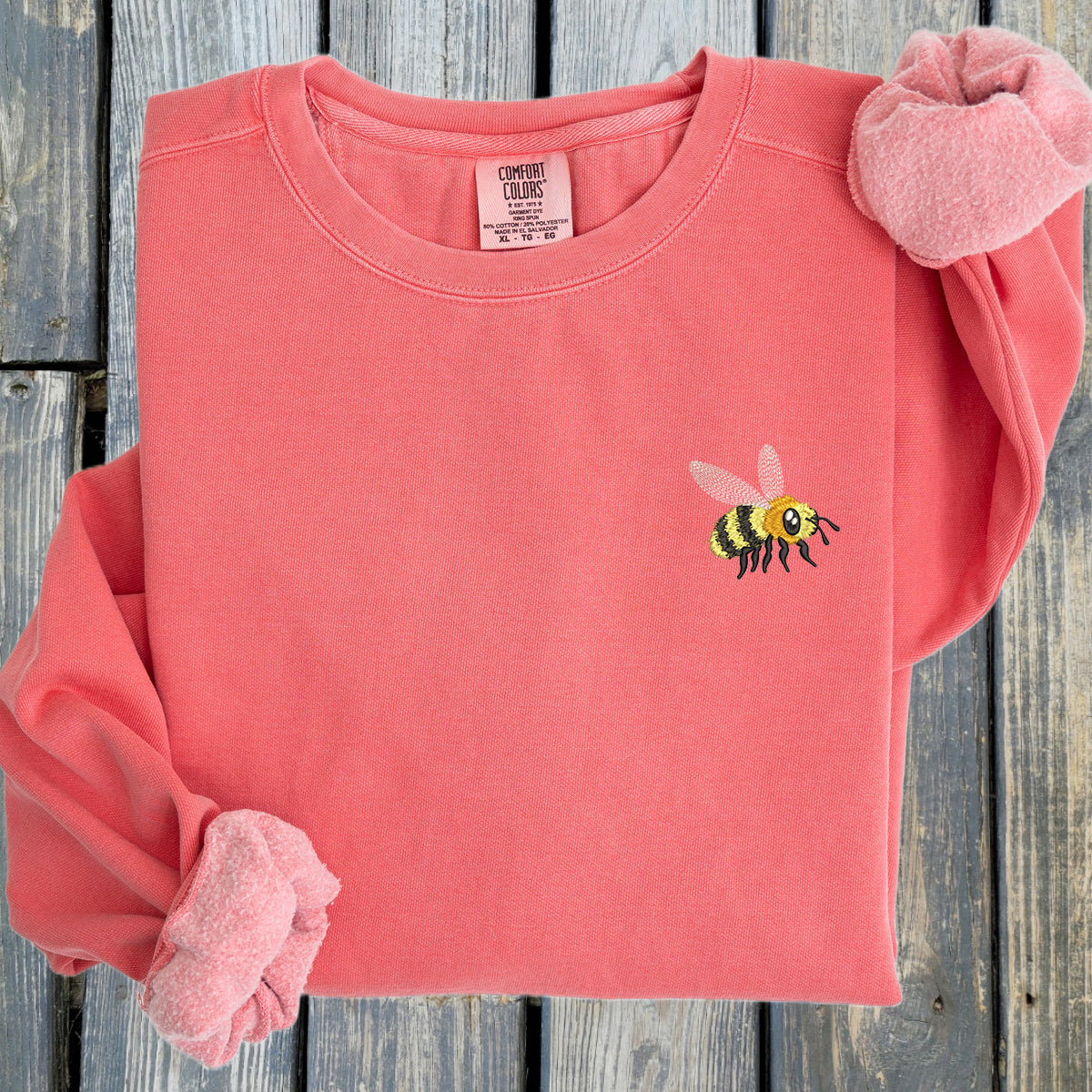 FuzzyBuzzyBee - Comfort Colors ® Ring Spun Crewneck Sweatshirt