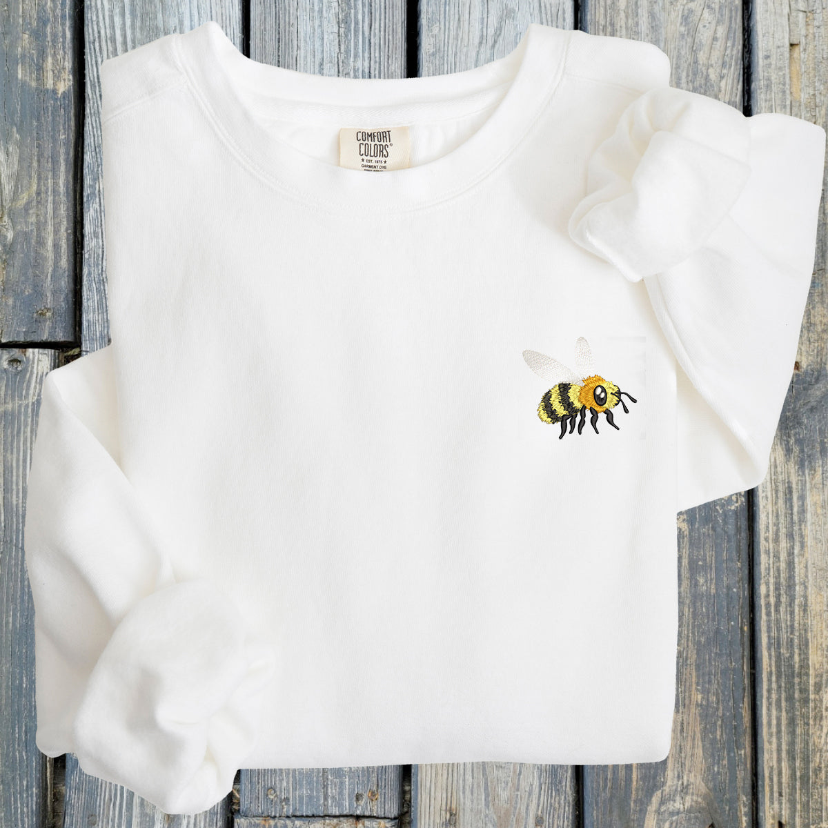 FuzzyBuzzyBee - Comfort Colors ® Ring Spun Crewneck Sweatshirt