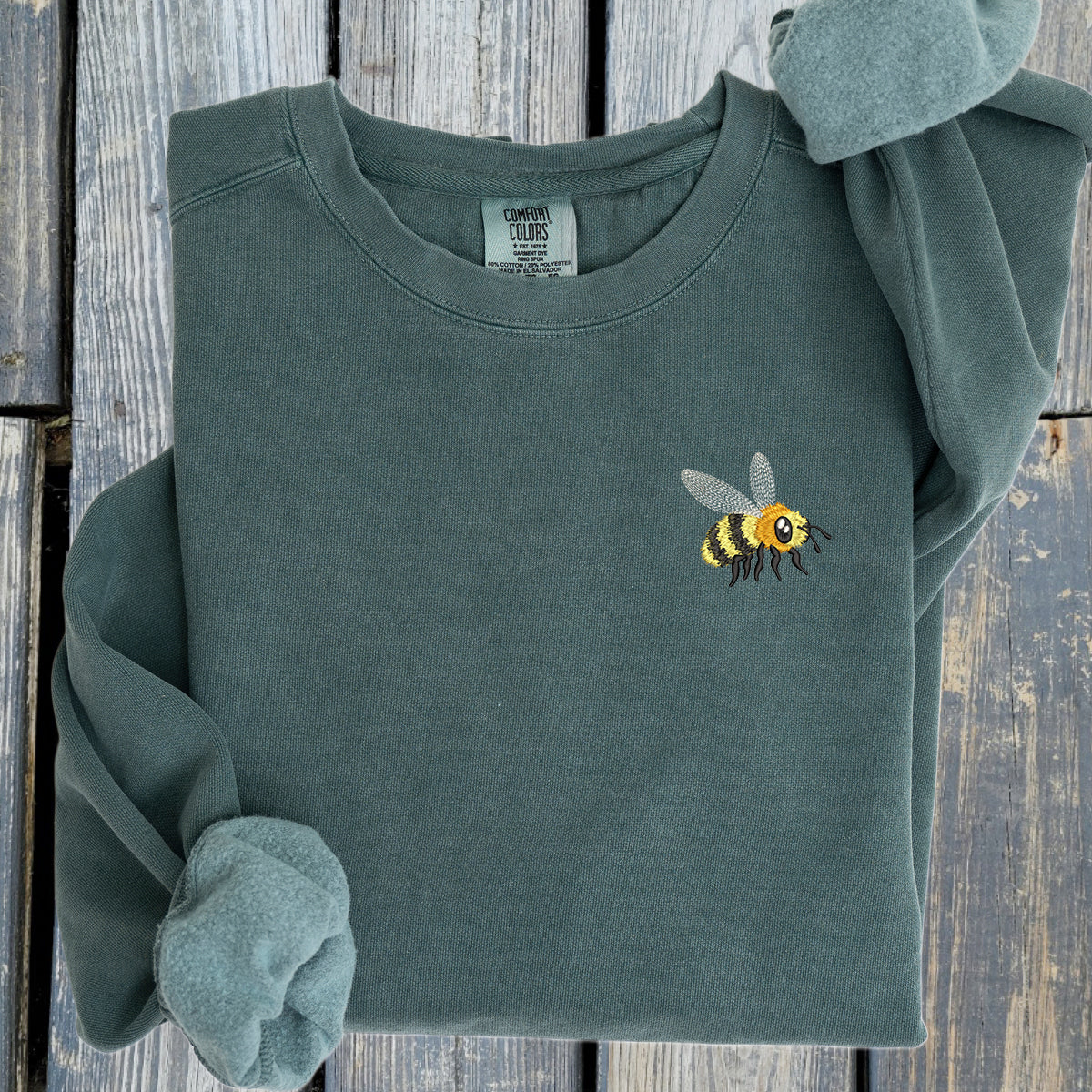 FuzzyBuzzyBee - Comfort Colors ® Ring Spun Crewneck Sweatshirt