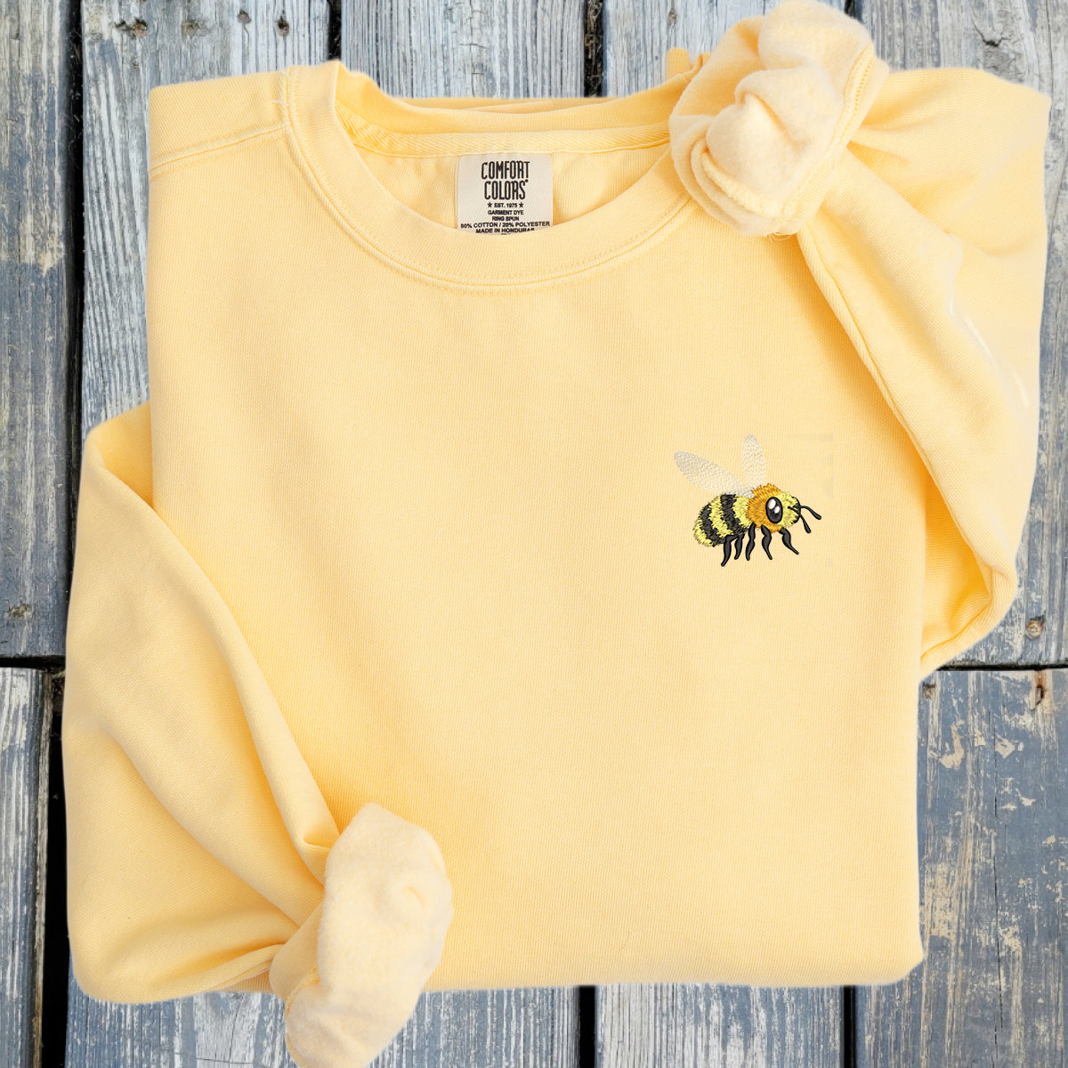 FuzzyBuzzyBee - Comfort Colors ® Ring Spun Crewneck Sweatshirt