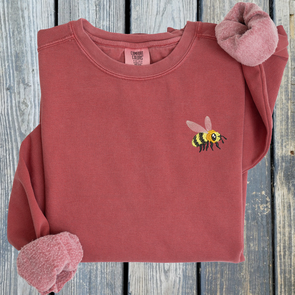 FuzzyBuzzyBee - Comfort Colors ® Ring Spun Crewneck Sweatshirt