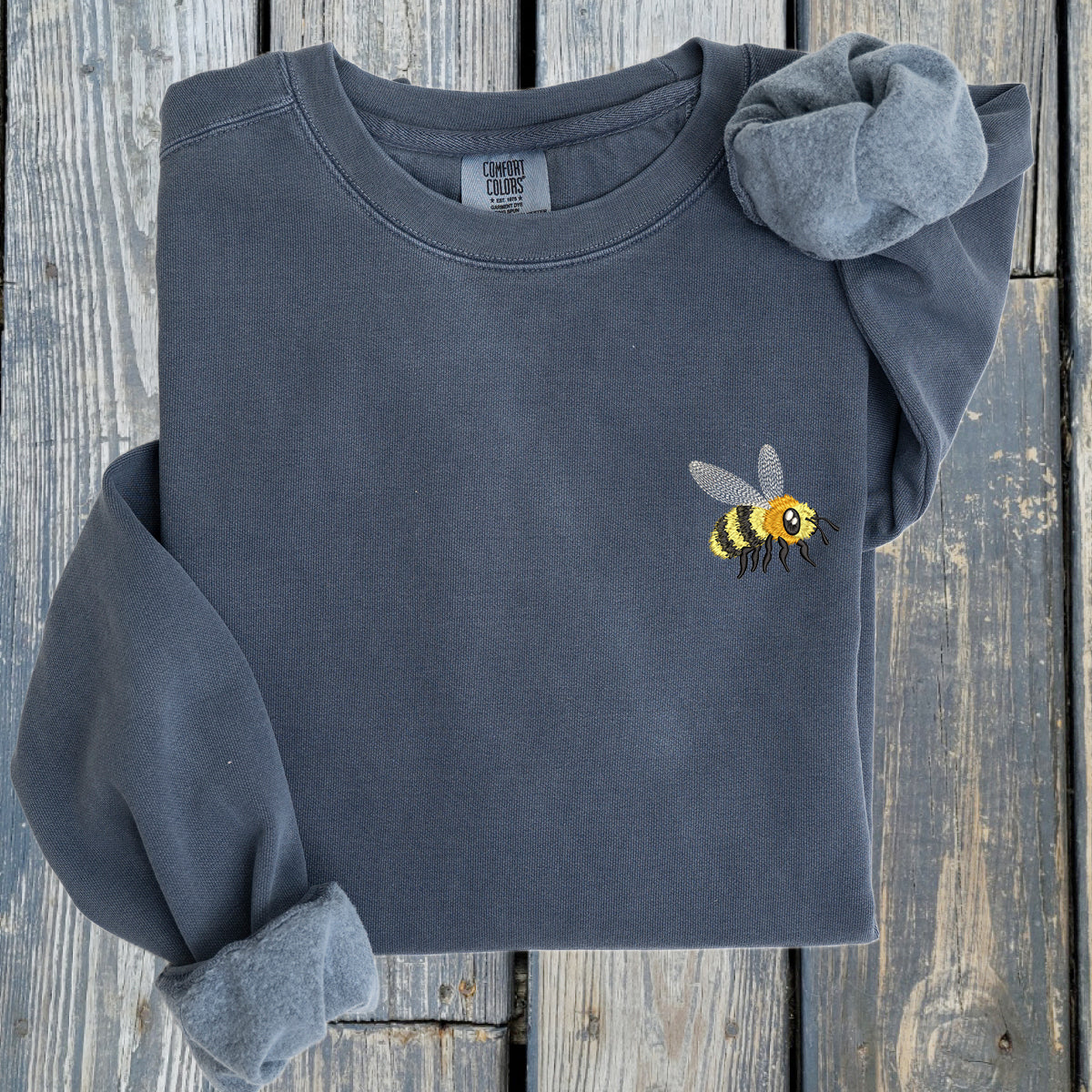 FuzzyBuzzyBee - Comfort Colors ® Ring Spun Crewneck Sweatshirt