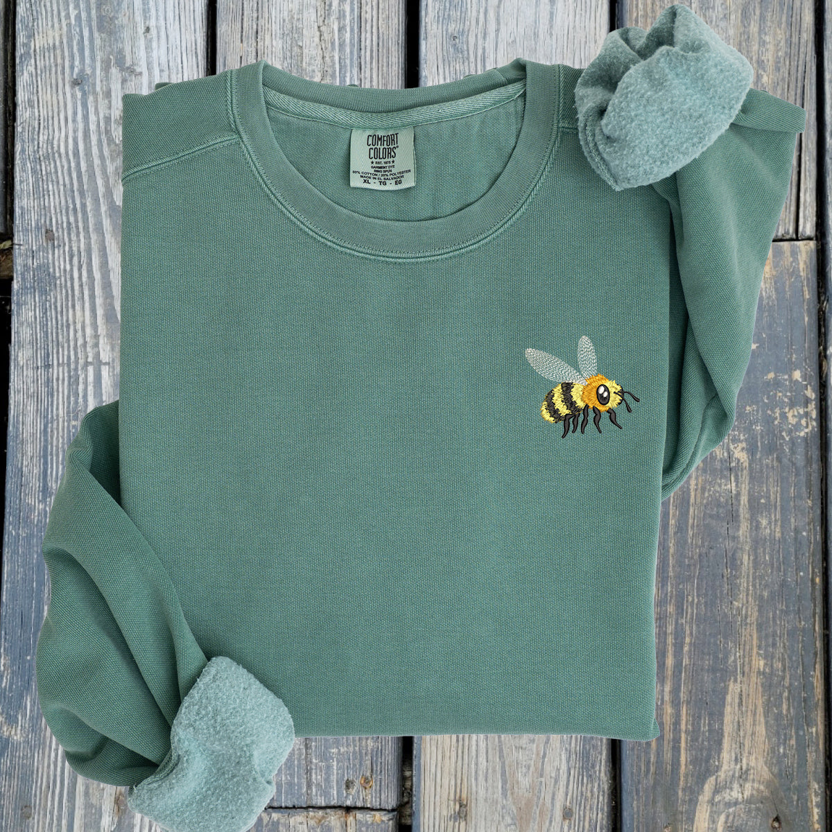 FuzzyBuzzyBee - Comfort Colors ® Ring Spun Crewneck Sweatshirt
