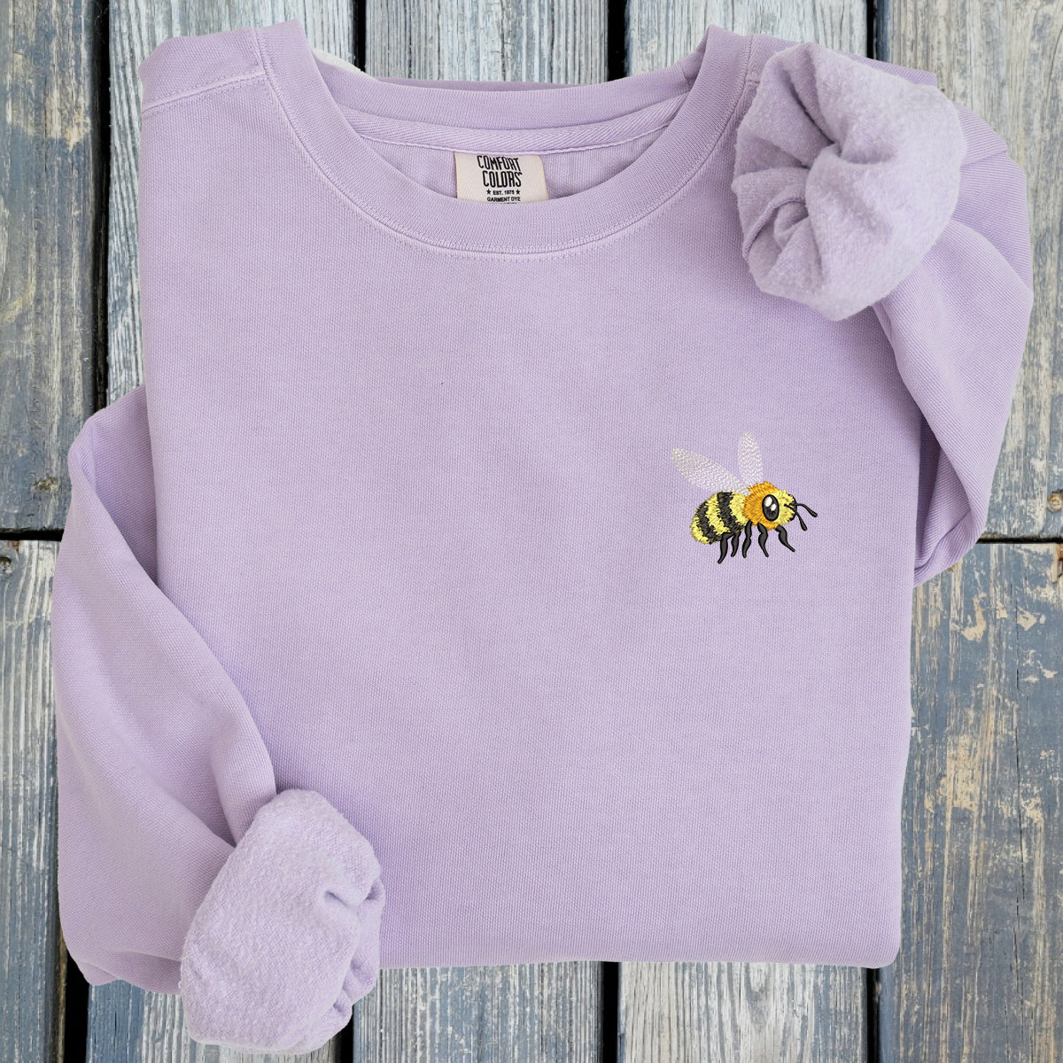 FuzzyBuzzyBee - Comfort Colors ® Ring Spun Crewneck Sweatshirt