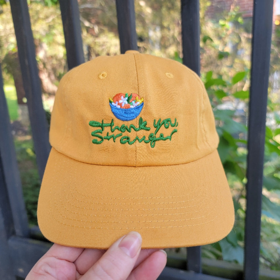Thank You, Stranger - Port Authority® Garment Washed Cap - Bright Eyes Fan Art