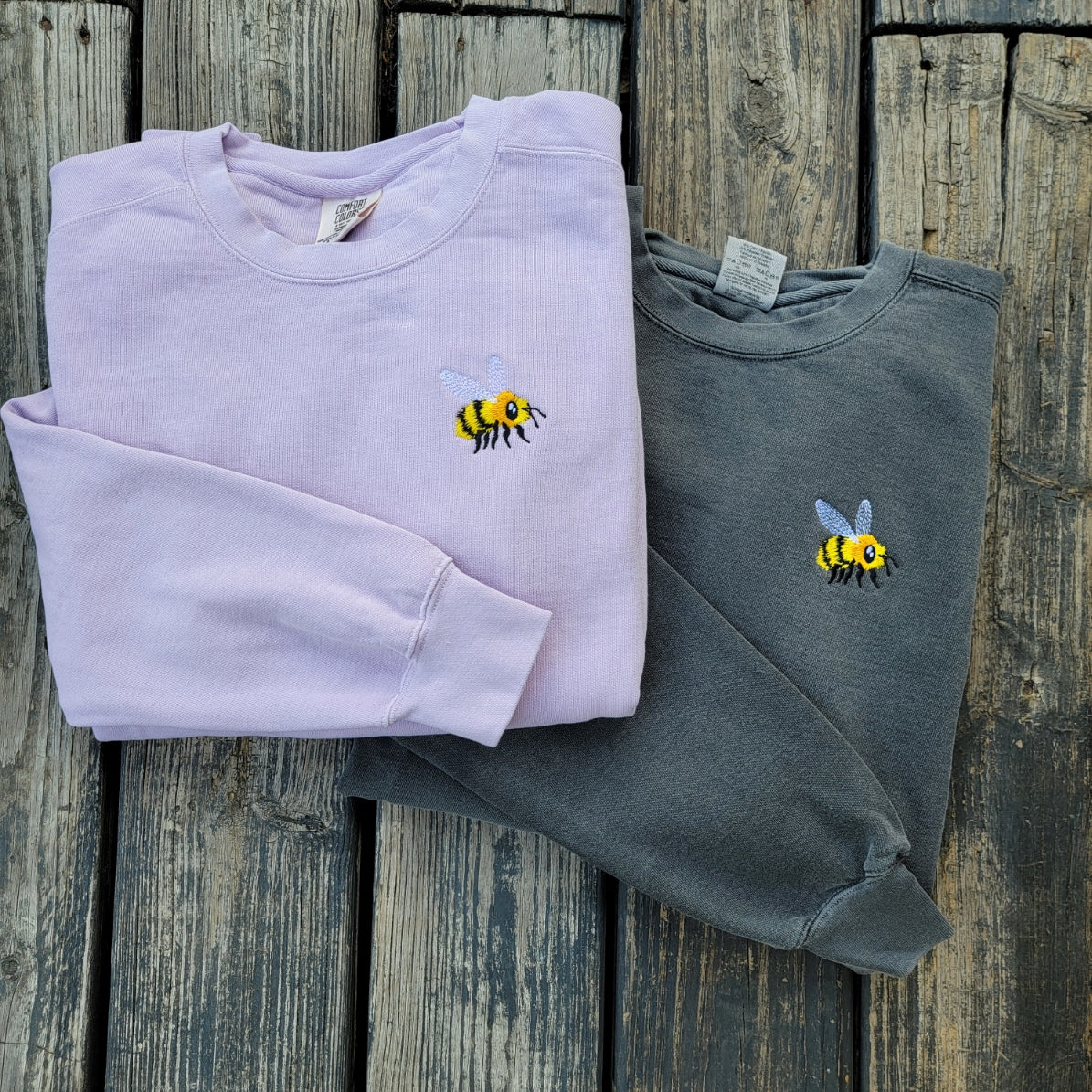 FuzzyBuzzyBee - Comfort Colors ® Ring Spun Crewneck Sweatshirt