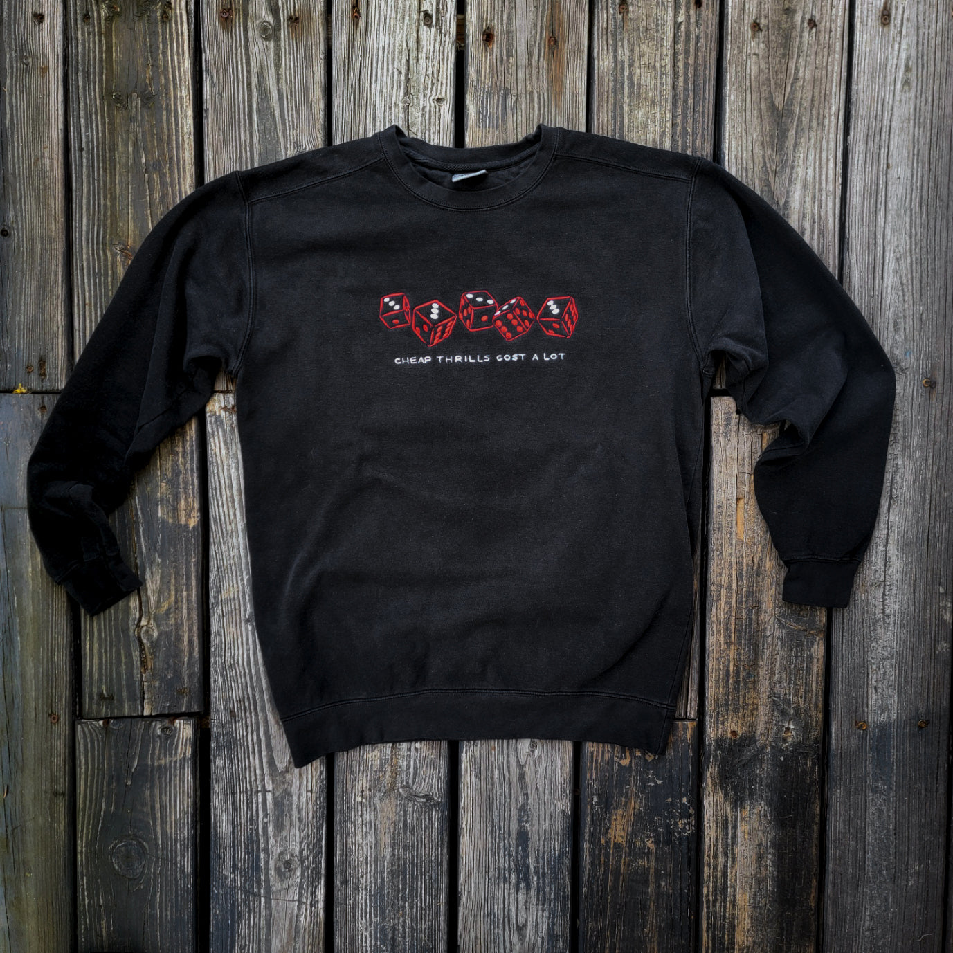 Cheap Thrills Cost A Lot - Comfort Colors ® Ring Spun Crewneck Sweatshirt