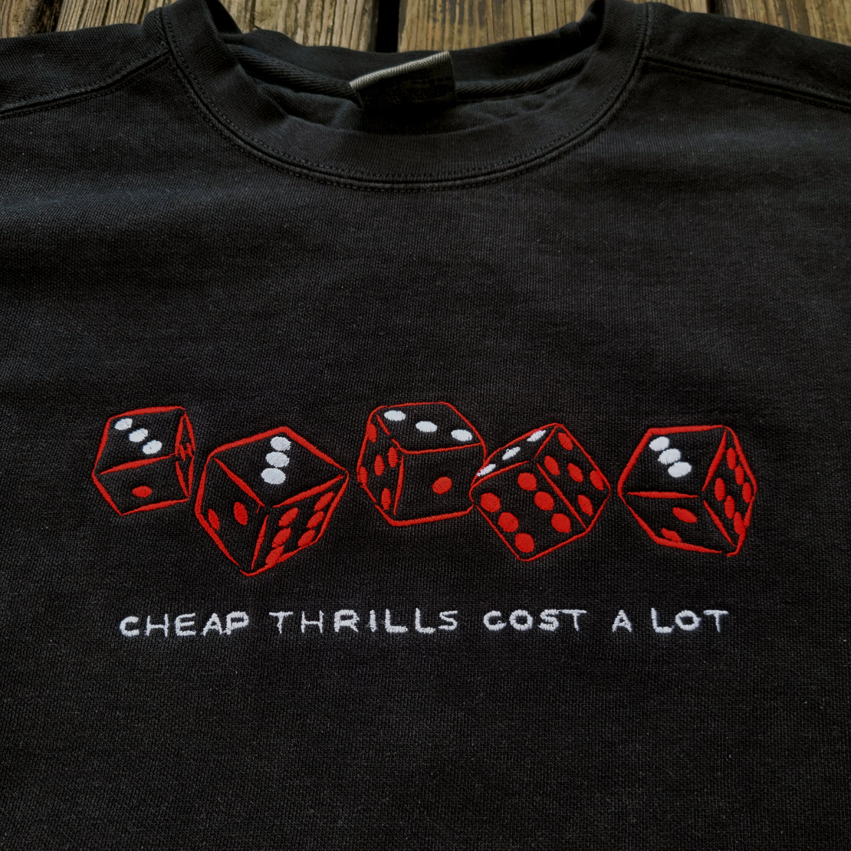 Cheap Thrills Cost A Lot - Comfort Colors ® Ring Spun Crewneck Sweatshirt
