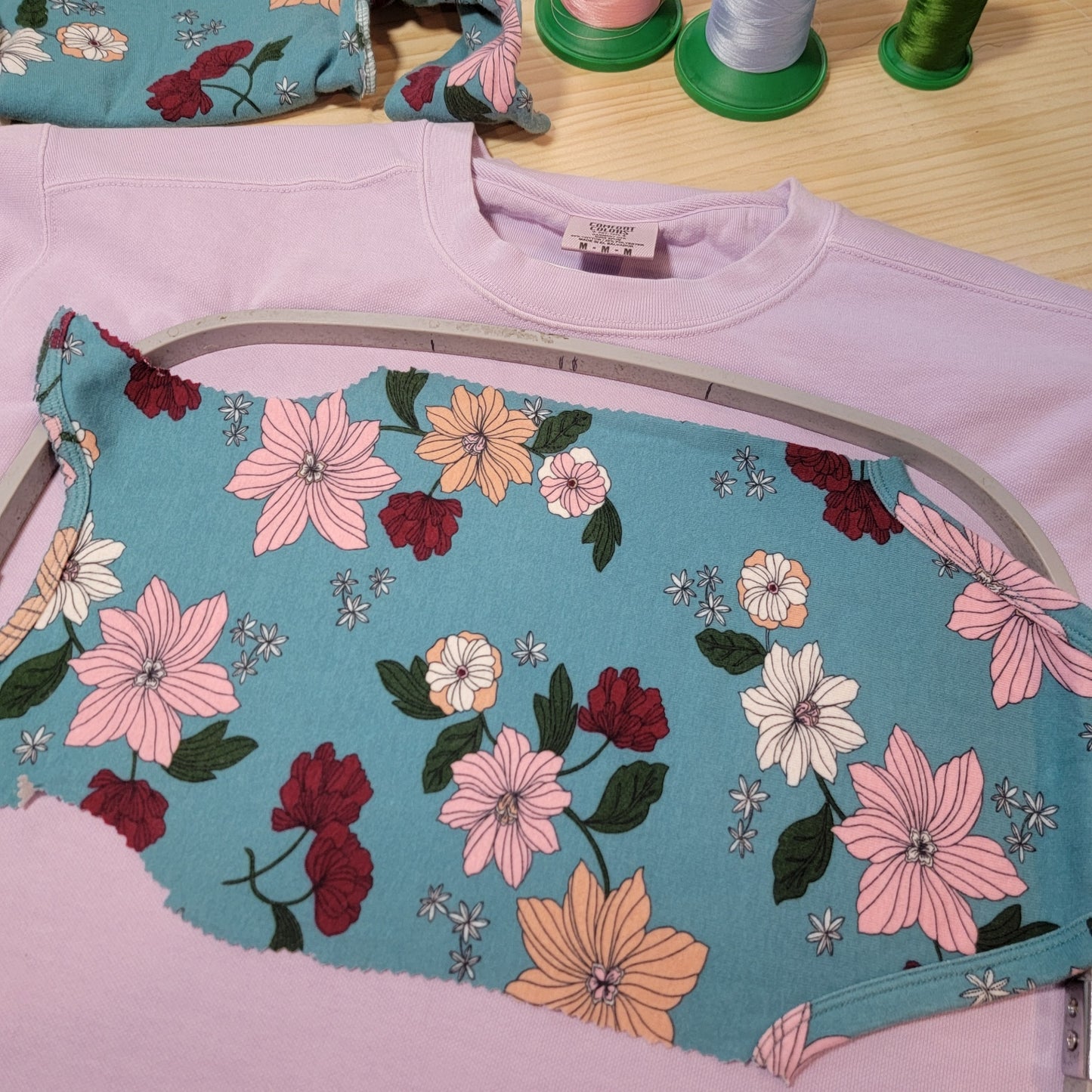 Our Keepsake Couture - Baby Onesie Appliqué Crewneck & Hoodie - Comfort Colors