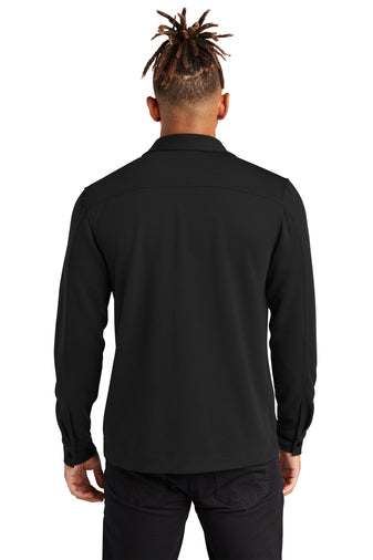 Mercer+Mettle™ Double-Knit Snap Front Jacket - KYEP