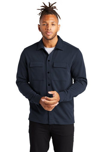 Mercer+Mettle™ Double-Knit Snap Front Jacket - KYEP