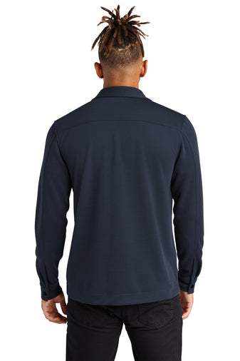 Mercer+Mettle™ Double-Knit Snap Front Jacket - KYEP