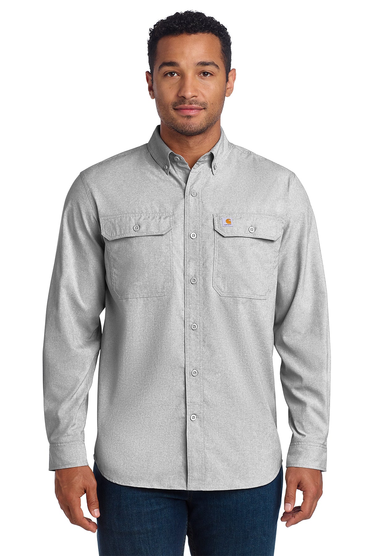 Carhartt Force Solid Long Sleeve Shirt | CT105291