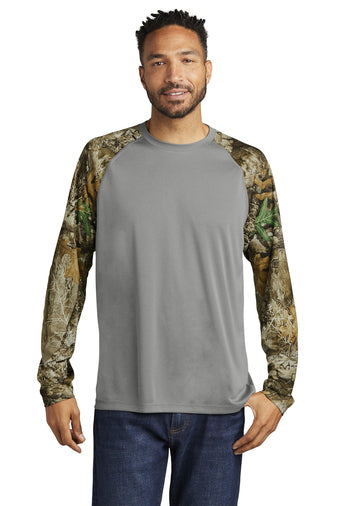 Russell Outdoors™ Realtree® Colorblock Performance Long Sleeve Tee - KYEP