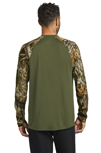 Russell Outdoors™ Realtree® Colorblock Performance Long Sleeve Tee - KYEP