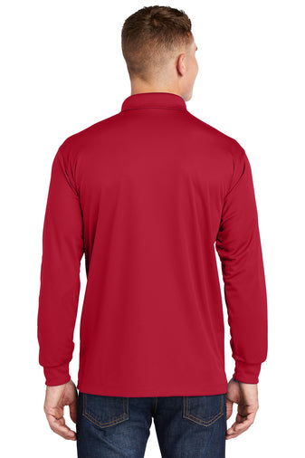 Sport-Tek® Long Sleeve Micropique Sport-Wick® Polo - KYEP