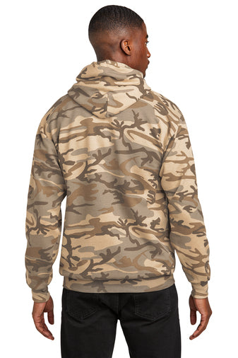 Port & Company® Core Fleece Camo Pullover Hooded Sweatshirt - KYEP