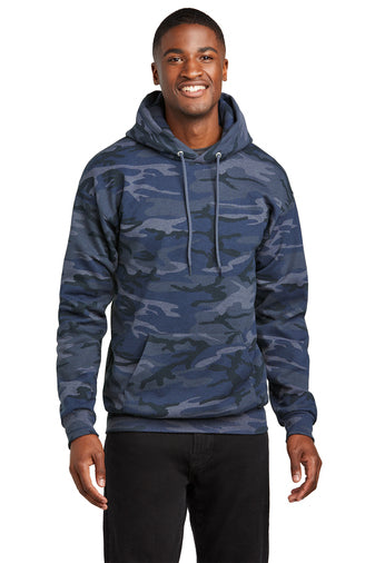 Port & Company® Core Fleece Camo Pullover Hooded Sweatshirt - KYEP