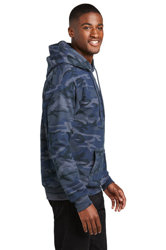 Port & Company® Core Fleece Camo Pullover Hooded Sweatshirt - KYEP