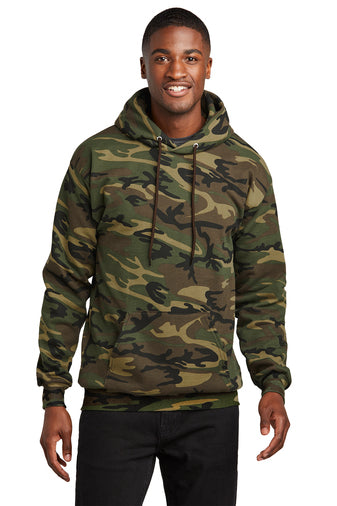 Port & Company® Core Fleece Camo Pullover Hooded Sweatshirt - KYEP