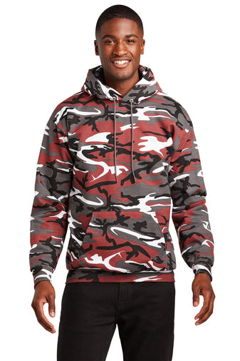 Port & Company® Core Fleece Camo Pullover Hooded Sweatshirt - KYEP