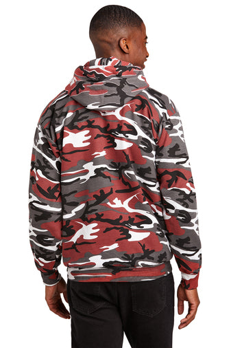Port & Company® Core Fleece Camo Pullover Hooded Sweatshirt - KYEP