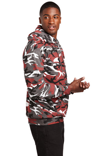 Port & Company® Core Fleece Camo Pullover Hooded Sweatshirt - KYEP