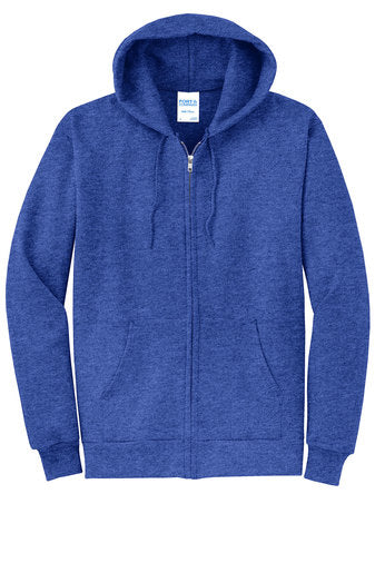 Port & Company - Core Fleece Full-Zip Hooded Sweatshirt. - SDofOhio