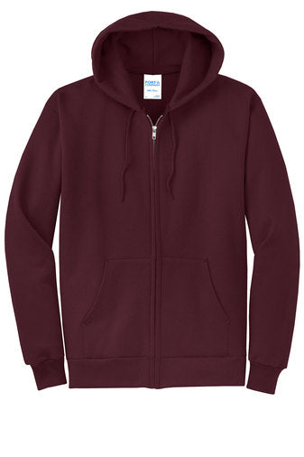 Port & Company - Core Fleece Full-Zip Hooded Sweatshirt. - SDofOhio