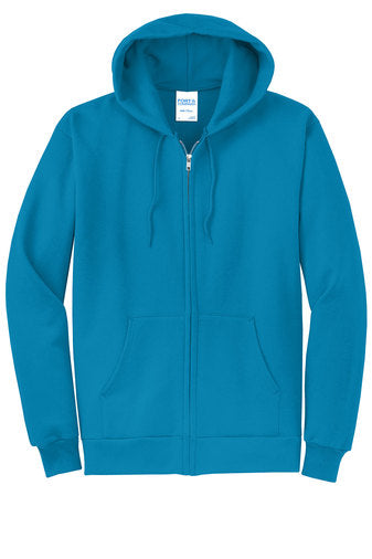 Port & Company - Core Fleece Full-Zip Hooded Sweatshirt. - SDofOhio