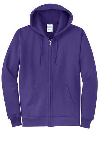 Port & Company - Core Fleece Full-Zip Hooded Sweatshirt. - SDofOhio