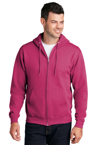 Port & Company - Core Fleece Full-Zip Hooded Sweatshirt. - SDofOhio