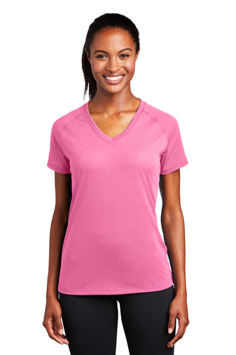 Sport-Tek® Ladies Ultimate Performance V-Neck - KYEP