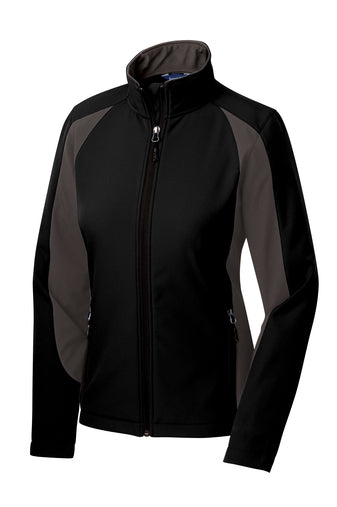 Sport-Tek® Ladies Colorblock Soft Shell Jacket - KYEP