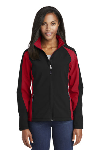 Sport-Tek® Ladies Colorblock Soft Shell Jacket - KYEP