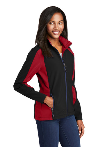 Sport-Tek® Ladies Colorblock Soft Shell Jacket - KYEP