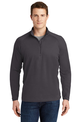 Sport-Tek® Tall Sport-Wick® Stretch 1/4-Zip Pullover - SDofOhio