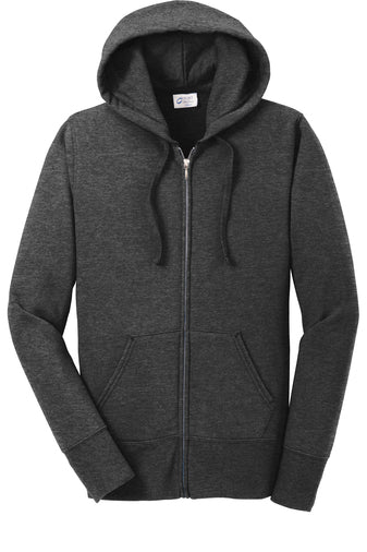 Port & Company Ladies Core Fleece Full-Zip Hooded Sweatshirt - KYEP