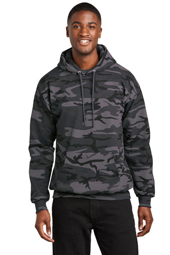 Port & Company® Core Fleece Camo Pullover Hooded Sweatshirt - KYEP