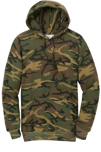 Port & Company® Core Fleece Camo Pullover Hooded Sweatshirt - KYEP