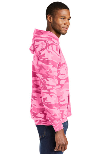 Port & Company® Core Fleece Camo Pullover Hooded Sweatshirt - KYEP