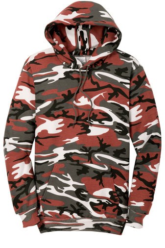 Port & Company® Core Fleece Camo Pullover Hooded Sweatshirt - KYEP