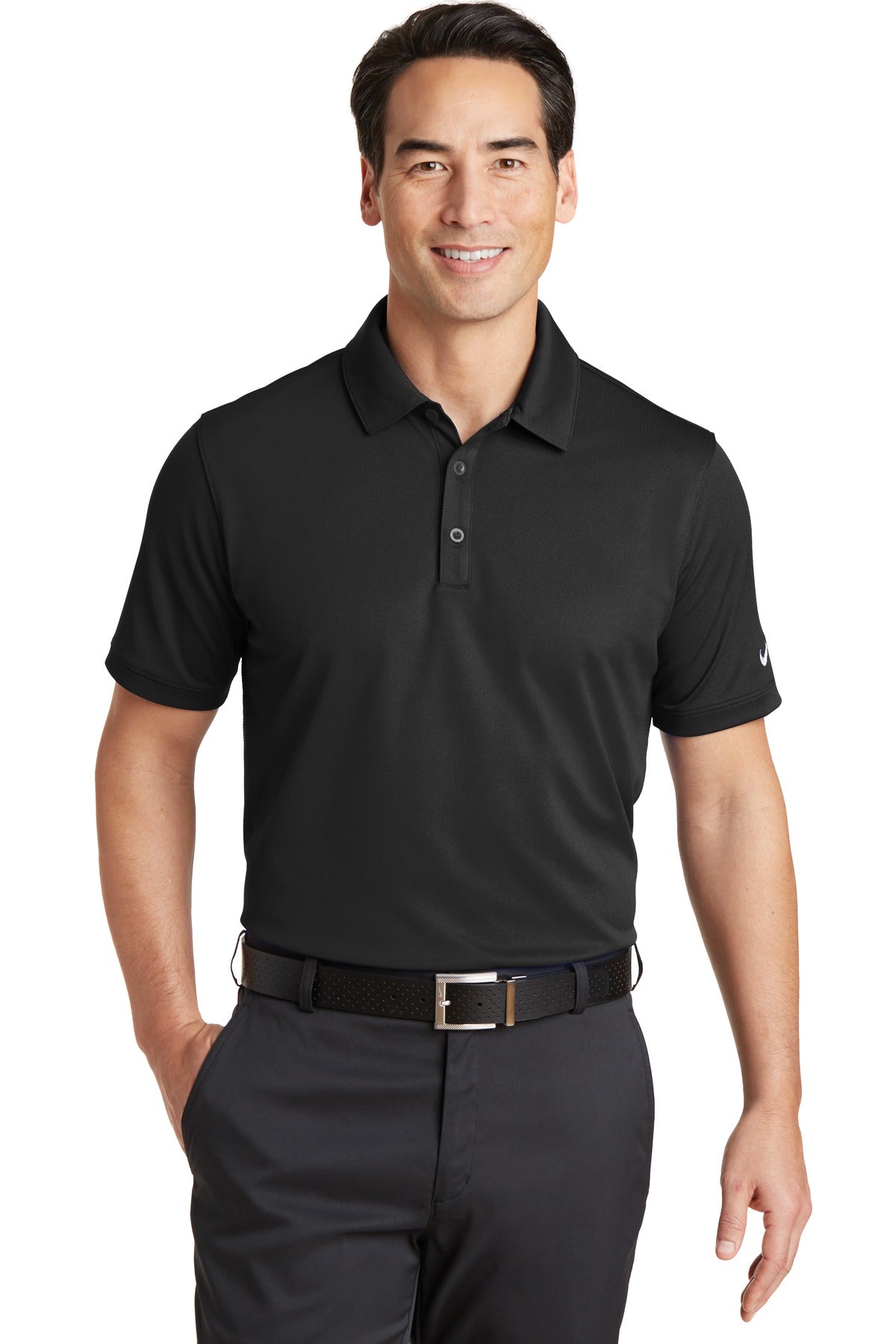 BGR - Nike Dri-FIT Solid Icon Pique Modern Fit Polo. 746099