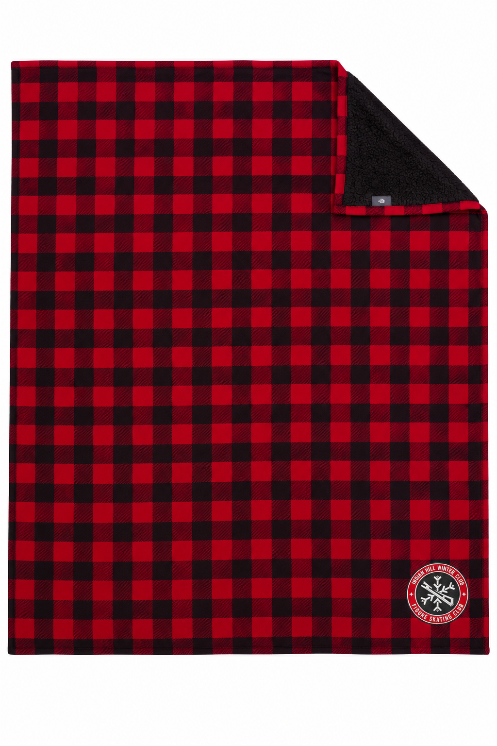 Indian Hill Winter Club Figure Skating Eddie Bauer® Woodland Blanket